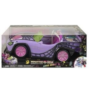 Monster High NEW Doll Ghoul Mobile Mattel Vehicle Car Mattel Rare! 2022